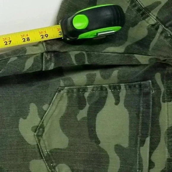 Biepa Paris 33X29 Men's Snap Pocket Jogger Style Logo Camo Denim Fashion Jeans - Picture 3 of 10